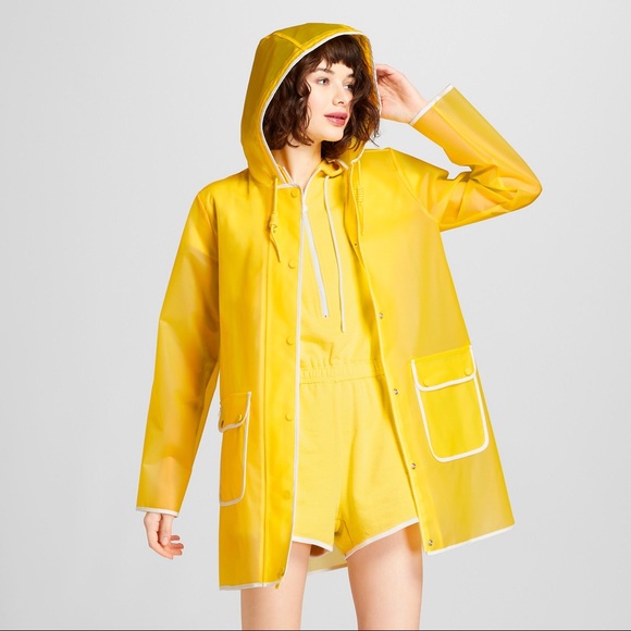 Hunter Jackets & Blazers - AVAILABLE until 2PM💛Hunter Yellow Rain Coat